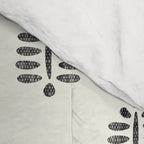 block print palm  Comforter Gallery Image 4