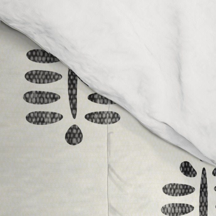 block print palm  Comforter Gallery Image 4
