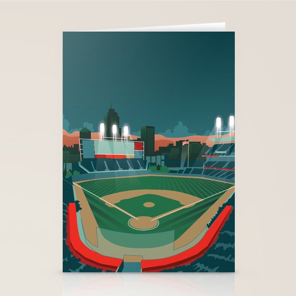 Baseball Stationery Card Gallery Image 2