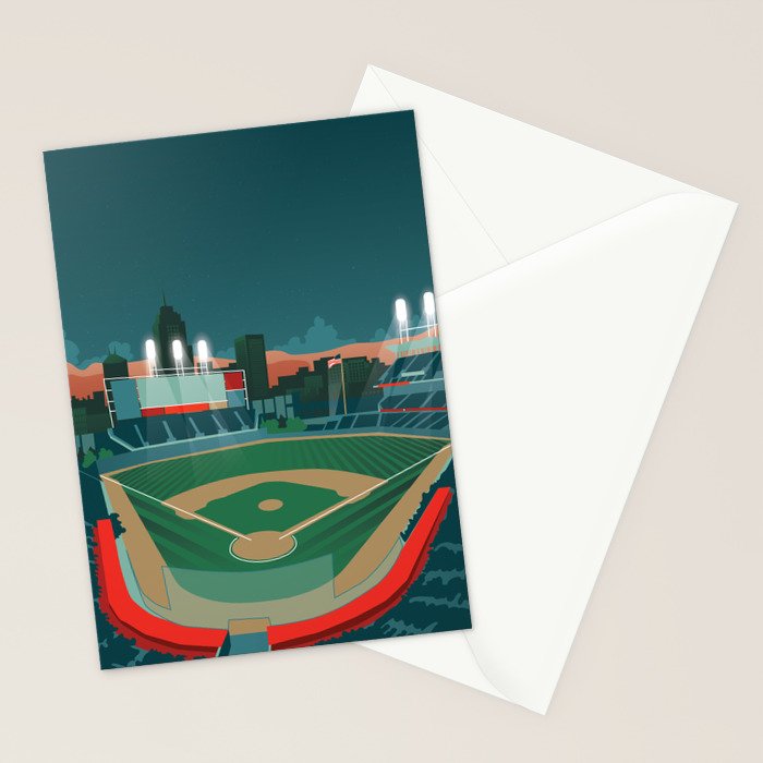 Baseball Stationery Card Gallery Image 2