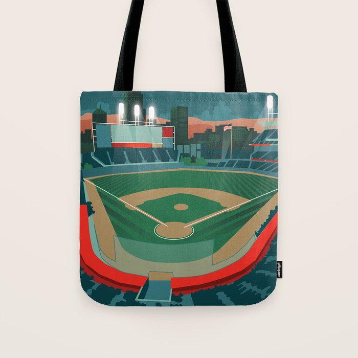 Baseball Tote Bag Gallery Image 1