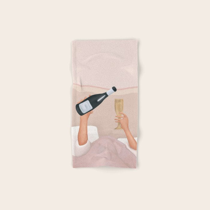 Morning Wine Hand & Bath Towel Gallery Image 1