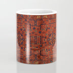 Traditional Vintage Moroccan Rug Design E13 Coffee Mug Gallery Image 4