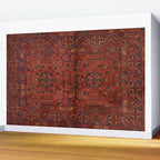 Traditional Vintage Moroccan Rug Design E13 Wall Mural Gallery Image 2
