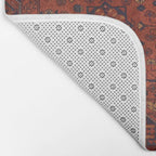 Traditional Vintage Moroccan Rug Design E13 Bath Mat Gallery Image 2