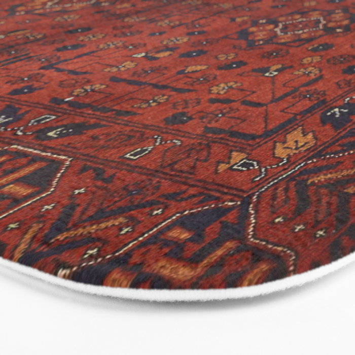 Traditional Vintage Moroccan Rug Design E13 Bath Mat Gallery Image 3