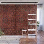 Traditional Vintage Moroccan Rug Design E13 Wall Mural Gallery Image 1