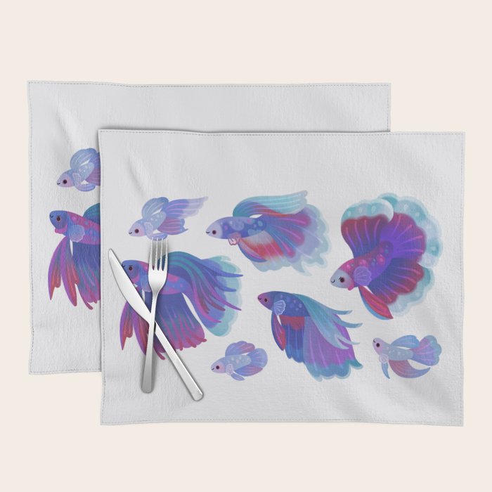 Blue Betta Placemat Gallery Image 1