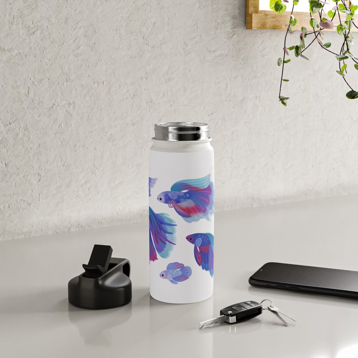 Blue Betta Water Bottle Gallery Image 4