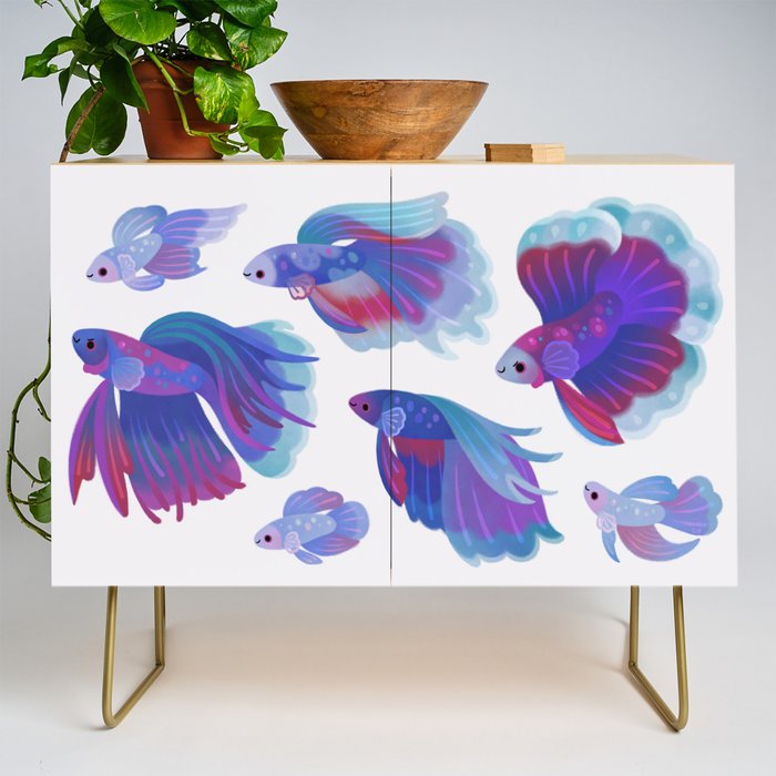 Blue Betta Credenza Gallery Image 1
