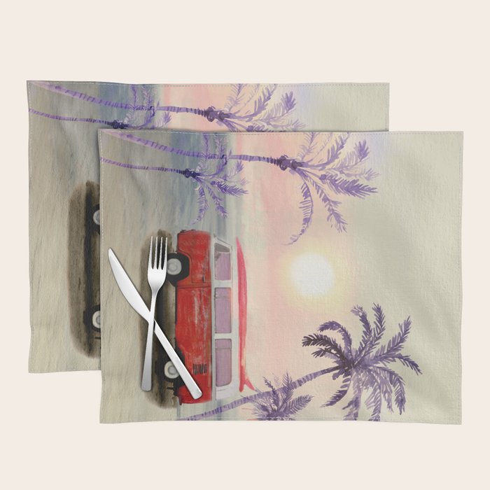 Beach Van Placemat Gallery Image 1