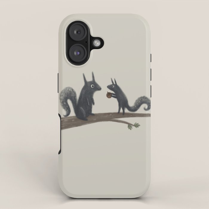 Autumn Squirrels iPhone Case Gallery Image 1