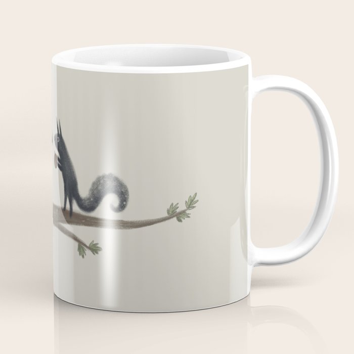 Autumn Squirrels Coffee Mug Gallery Image 1
