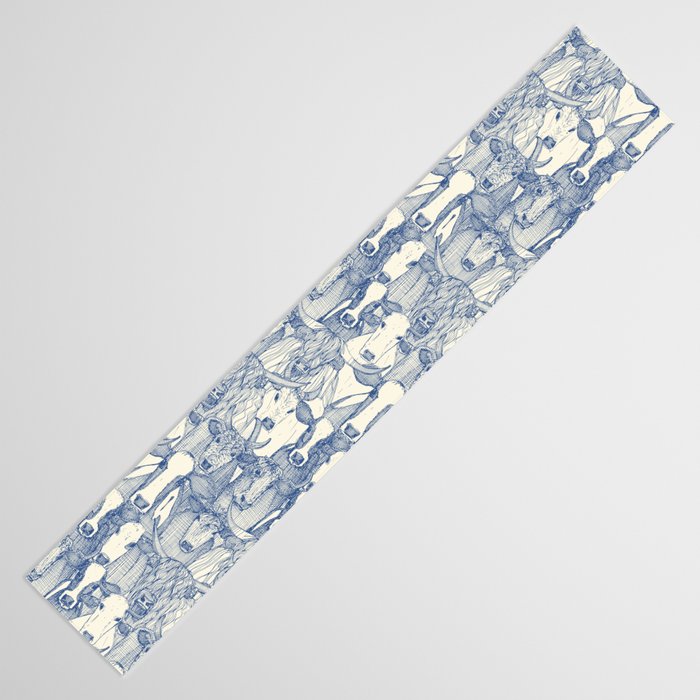just cattle classic blue pearl Table Runner Gallery Image 3