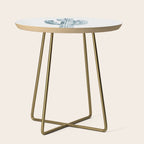 Cactus in Blue, Modern Cacti Side Table Gallery Image 1