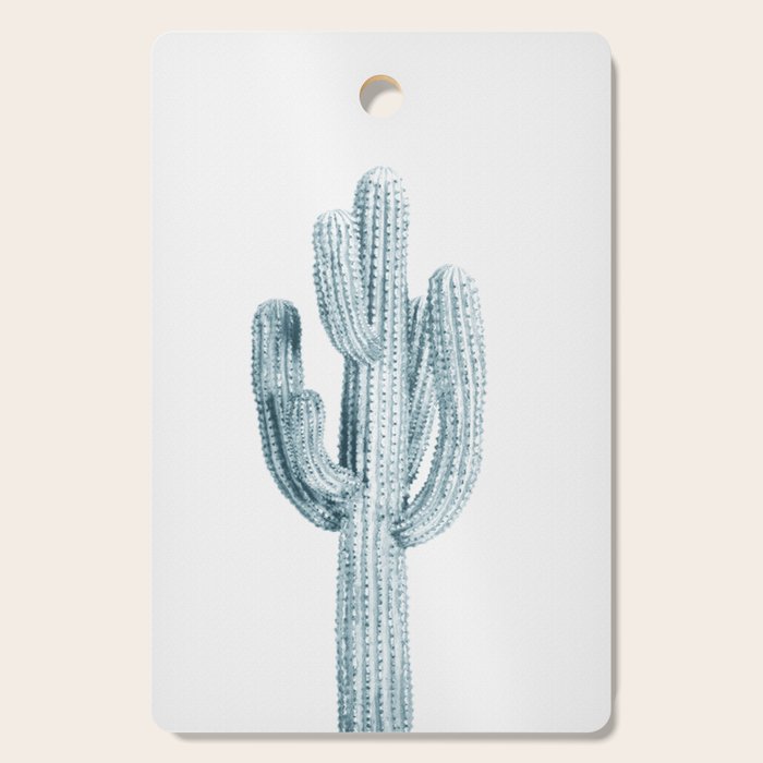 Cactus in Blue, Modern Cacti Cutting Board Gallery Image 1