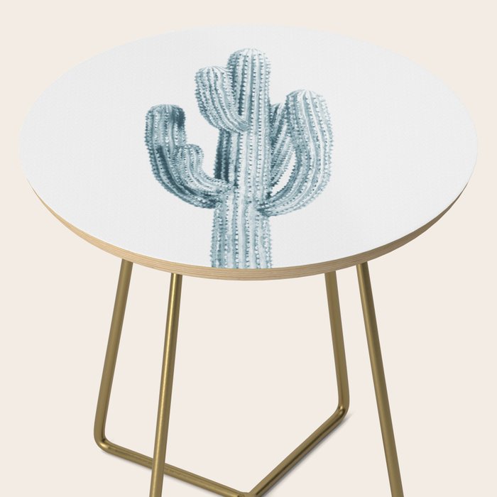 Cactus in Blue, Modern Cacti Side Table Gallery Image 2