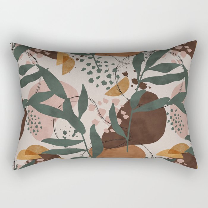 Abstract nature painting 89 Rectangular Pillow Gallery Image 2