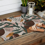 Abstract nature painting 89 Outdoor Rug Gallery Image 2