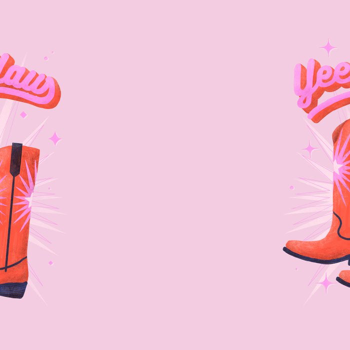 YEEE HAW Cowgirl Boots Coffee Mug Gallery Image 2