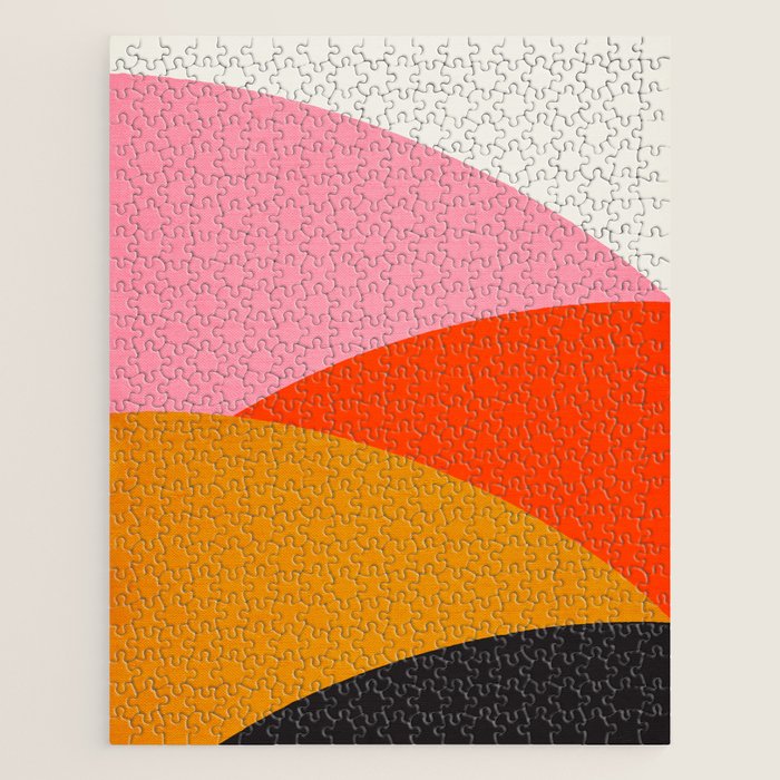 Landscape 01: Mid Century Abstraction Jigsaw Puzzle Gallery Image 1