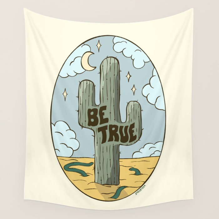 BE TRUE Wall Tapestry Gallery Image 1
