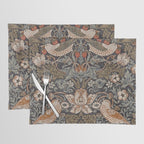 Strawberry thief, William Morris  Placemat Gallery Image 1