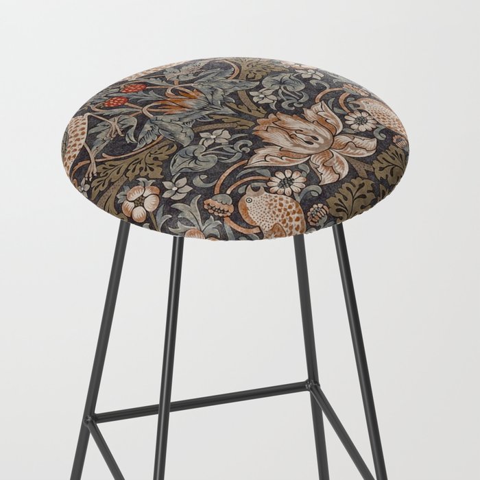 Strawberry thief, William Morris  Stool Gallery Image 2