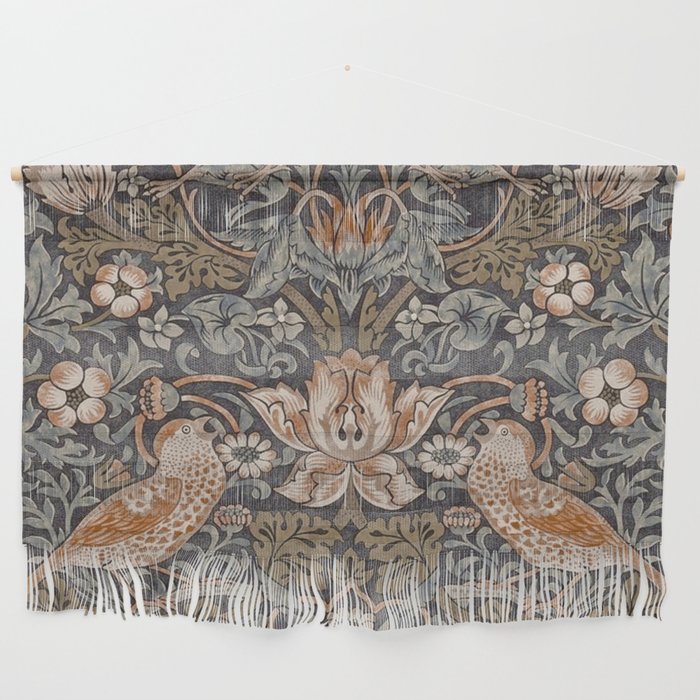 Strawberry thief, William Morris  Wall Hanging Gallery Image 1