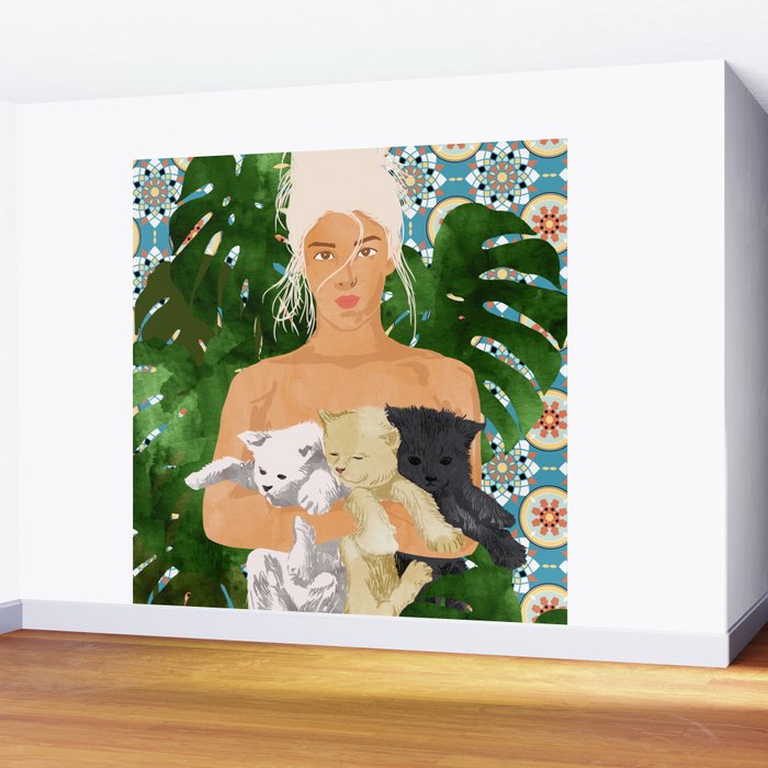 Morocco Vacay #illustration #painting Wall Mural Gallery Image 2