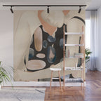 Abstract Art Female Figure 32 Wall Mural Gallery Image 1
