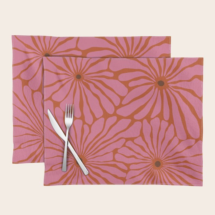 Blooming Bold pattern Placemat Gallery Image 1