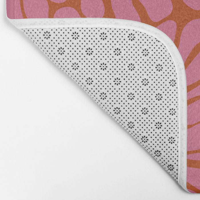 Blooming Bold pattern Bath Mat Gallery Image 2