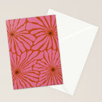 Blooming Bold pattern Stationery Card Gallery Image 2