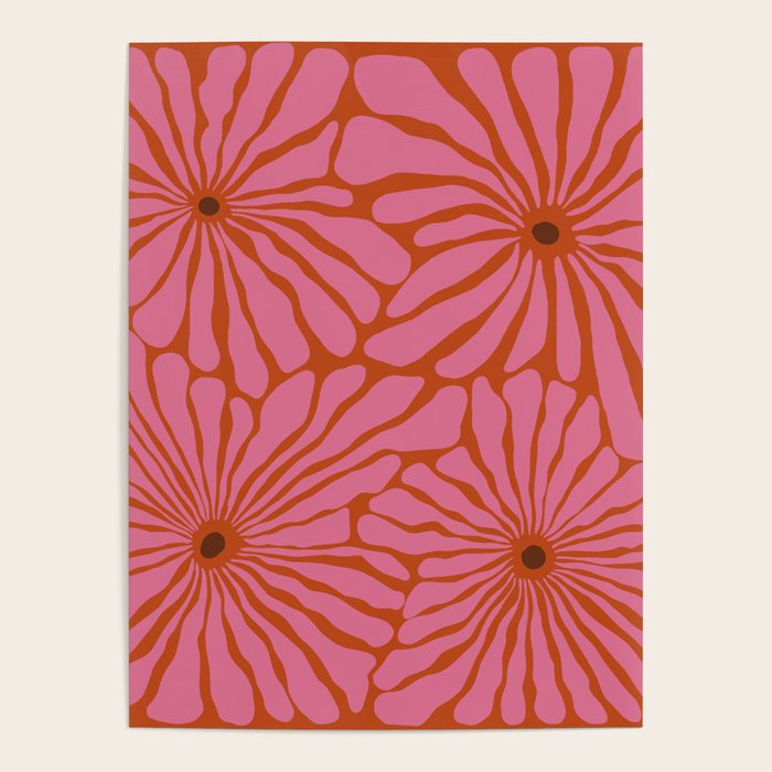 Blooming Bold pattern Poster Gallery Image 4