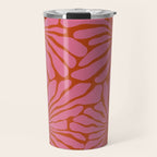 Blooming Bold pattern Travel Mug Gallery Image 1
