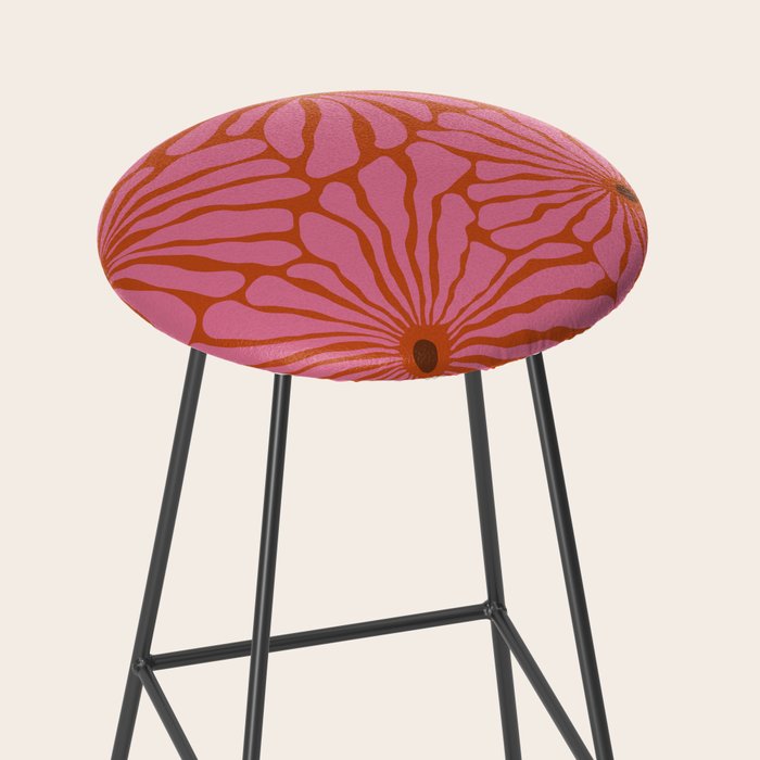 Blooming Bold pattern Stool Gallery Image 2
