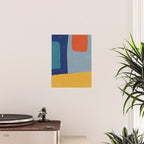 Modern MidCentury Colorful Abstract Poster Gallery Image 2