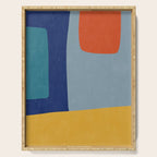 Modern MidCentury Colorful Abstract Serving Tray Gallery Image 1