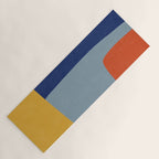 Modern MidCentury Colorful Abstract Yoga Mat Gallery Image 1