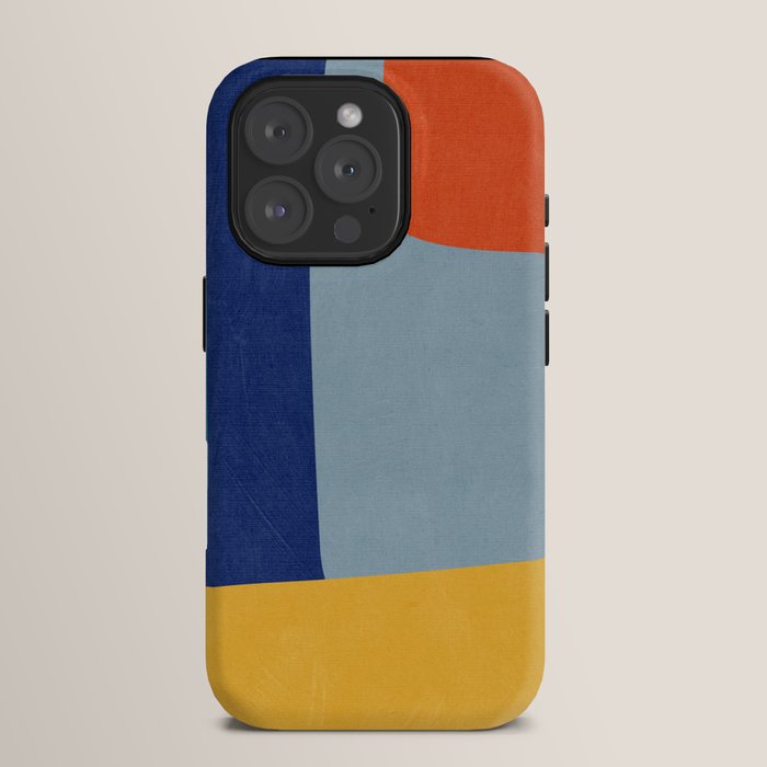 Modern MidCentury Colorful Abstract iPhone Case Gallery Image 15