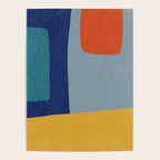 Modern MidCentury Colorful Abstract Poster Gallery Image 4