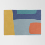 Modern MidCentury Colorful Abstract Rug Gallery Image 2