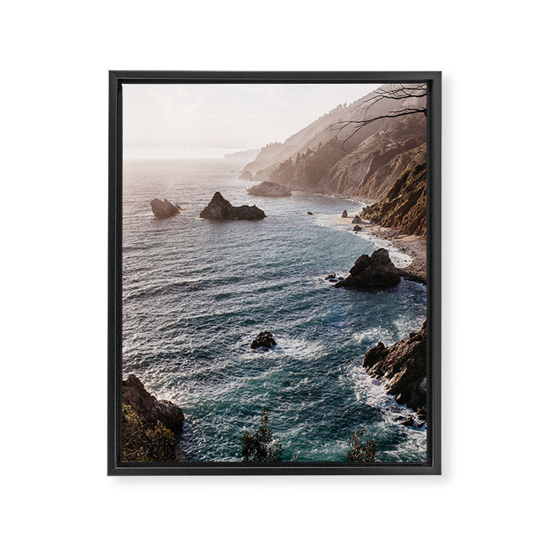 Big Sur Coast Framed Canvas Print Gallery Image 6