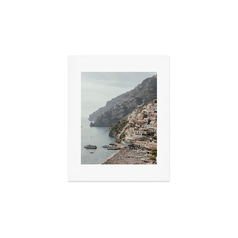 Positano Amalfi Coast Italy Art Print Gallery Image 1