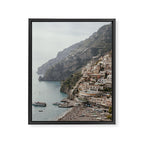 Positano Amalfi Coast Italy Framed Canvas Print Gallery Image 6