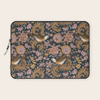 Ornate Bird Garden Laptop Sleeve Gallery Image 1