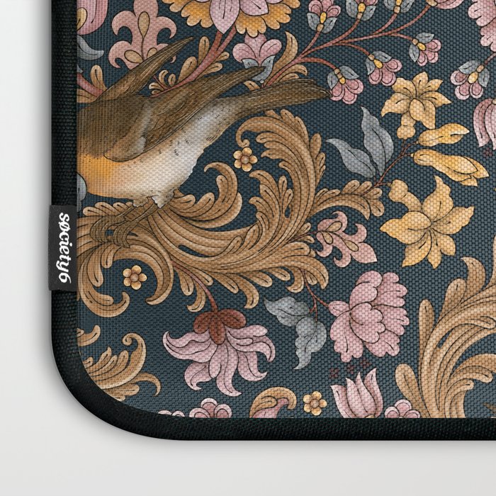 Ornate Bird Garden Laptop Sleeve Gallery Image 3
