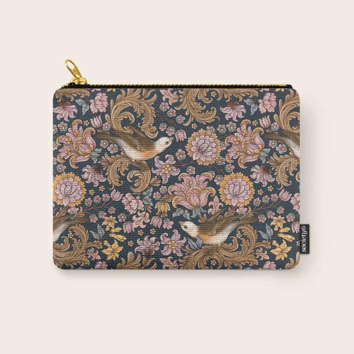 Ornate Bird Garden Carry All Pouch Gallery Image 1