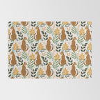 Spring Cheetah Pattern I - Green and Yellow Rug Gallery Image 2